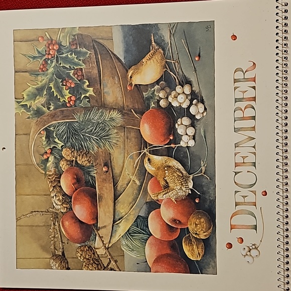 Marjolein Bastin Hallmark 2002 calendar vintage collectible prints ephemera New - Picture 9 of 13
